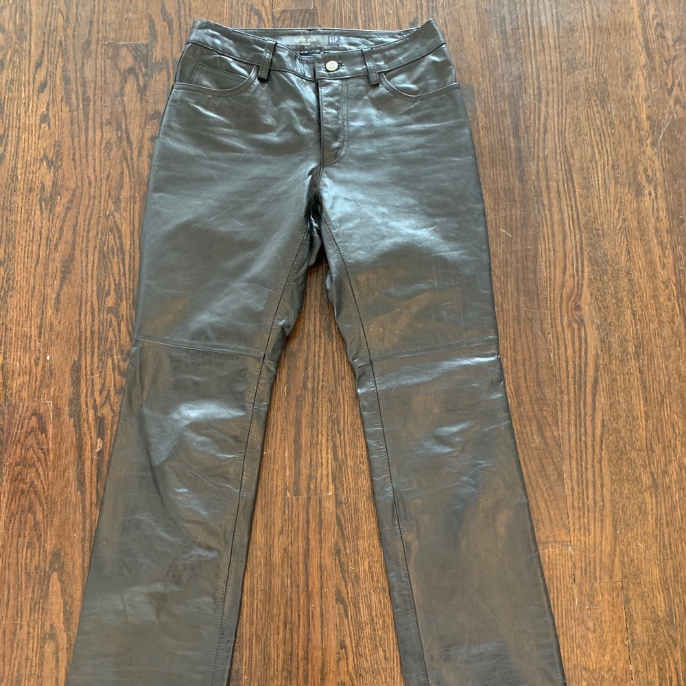 Leather pants
